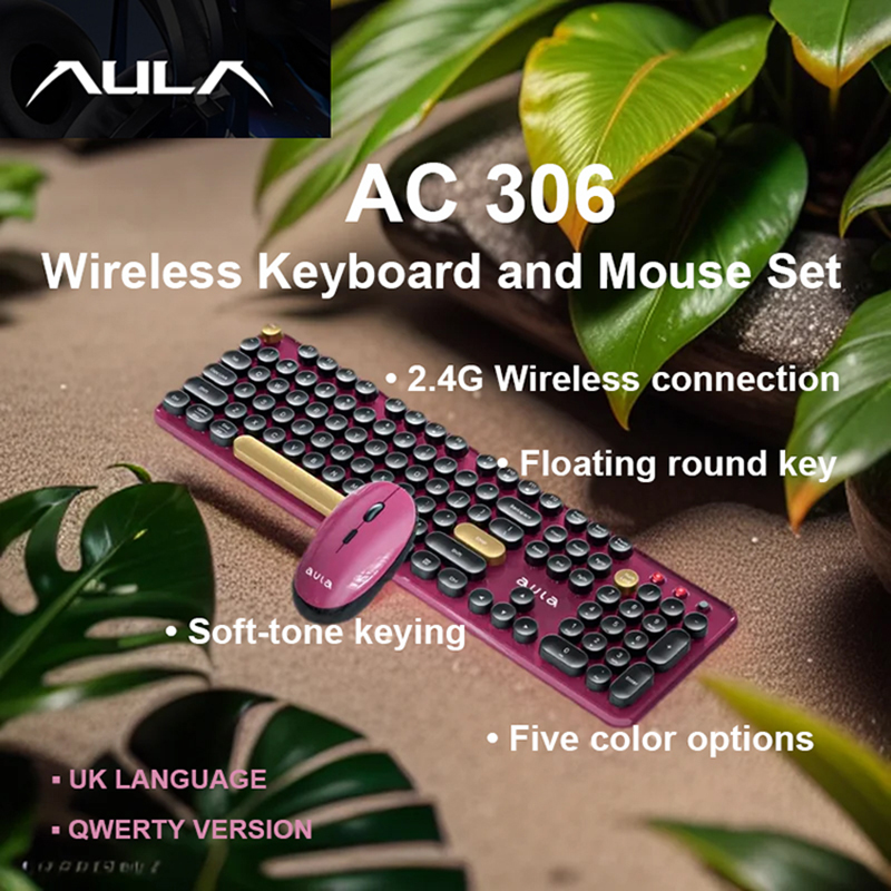Gaming Keyboard And Mouse For Xbox - AULA AC306 clavier et souris sans