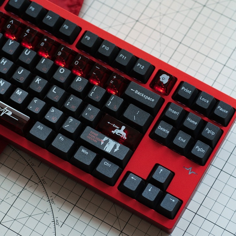 Keyboard Gaming Black - Ensemble de capuchons de touches à