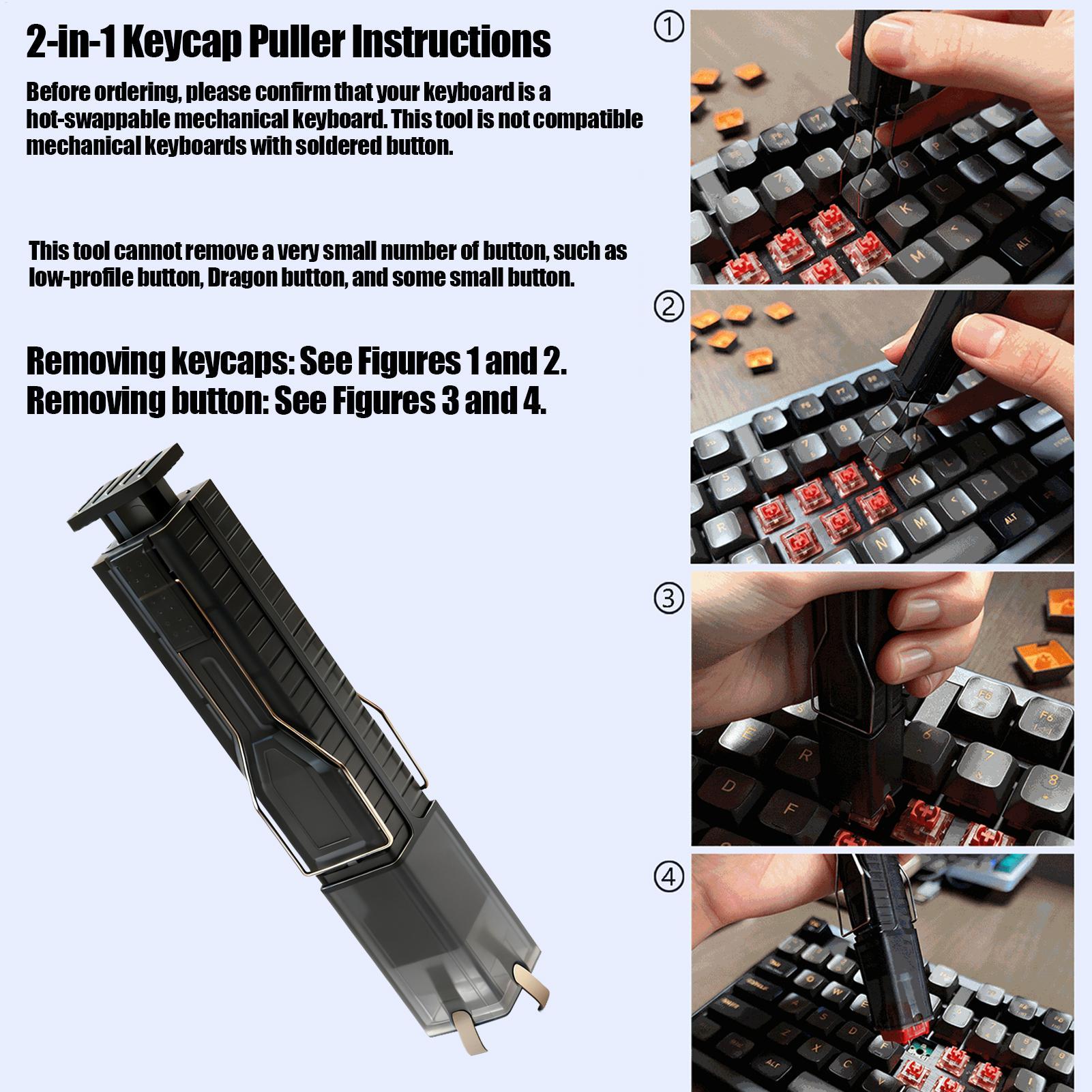 Extracteur de clavier 2 en 1 a - Keycap Puller Ring avis et prix