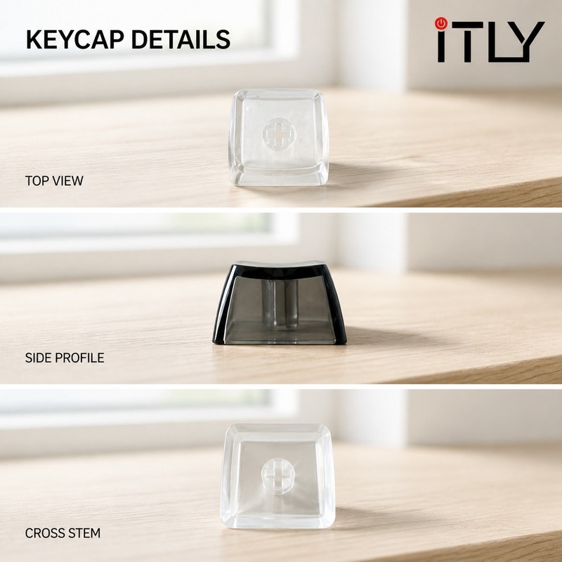 Capuchons de touches transpare - Keycap Puller Ring avis et prix