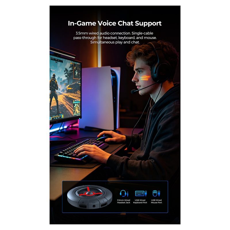 Adaptateur clavier-souris M07K - Gaming Keyboard And Mouse For Xbox avis et prix