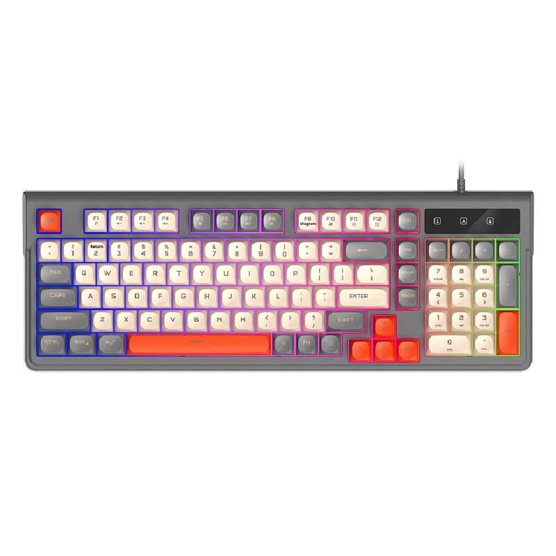 Clavier de jeu silencieux à 98 - Gaming Keyboard That Is Quiet avis et prix