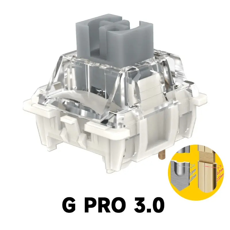 Gateron Pro 3.0 V3 commutateur - Keyboard Lube Kit avis et prix