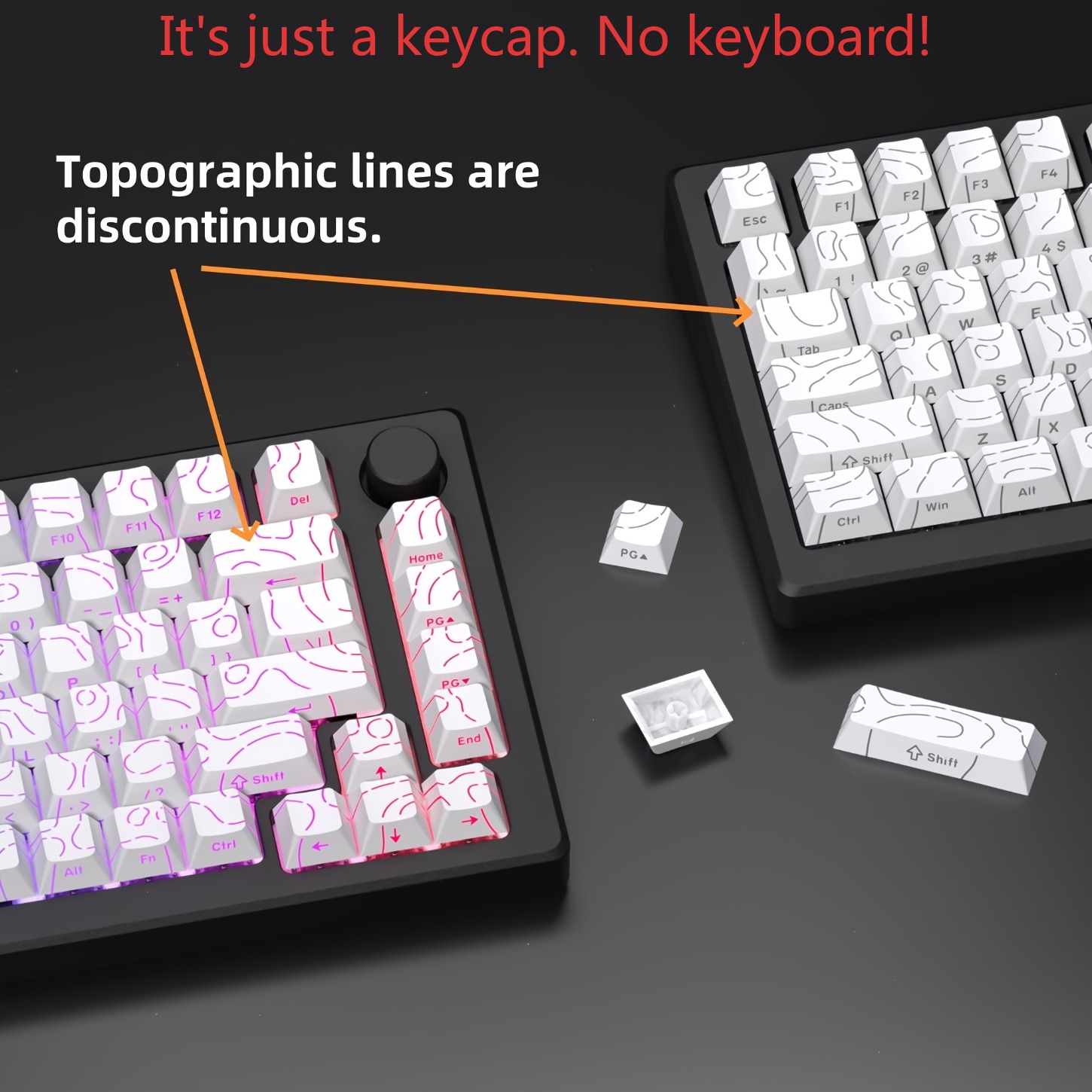 2026 Touches PBT Contour Line  - Gaming Keyboard Magnetic Switches avis et prix