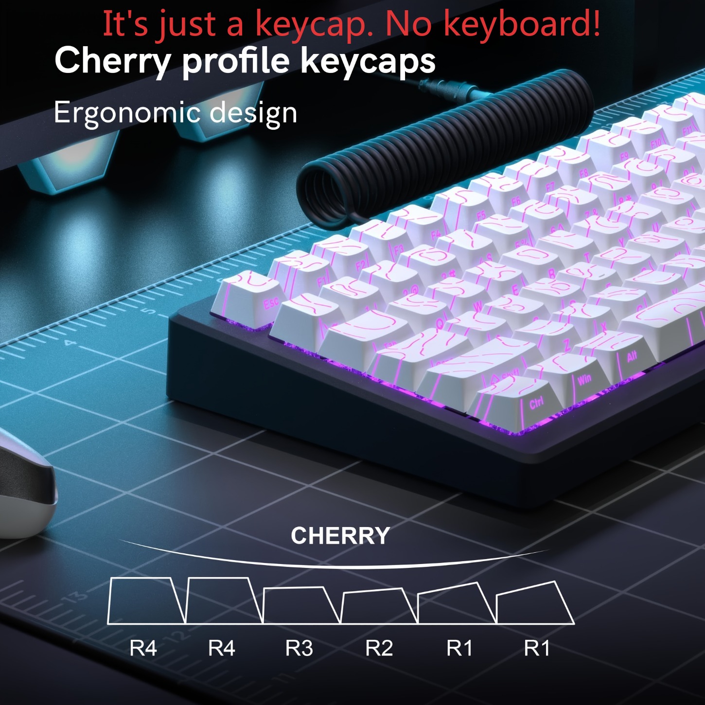 2026 Touches PBT Contour Line  - Gaming Keyboard Magnetic Switches avis et prix