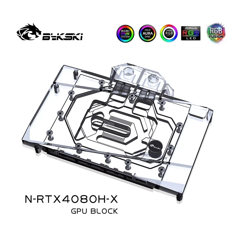 Bloc d'eau Bykski pour carte g - Nvidia Vga Rtx 4080 avis et prix