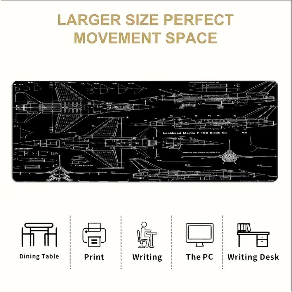Grand tapis de souris XXL pour - Gaming Keyboard Typewriter avis et prix