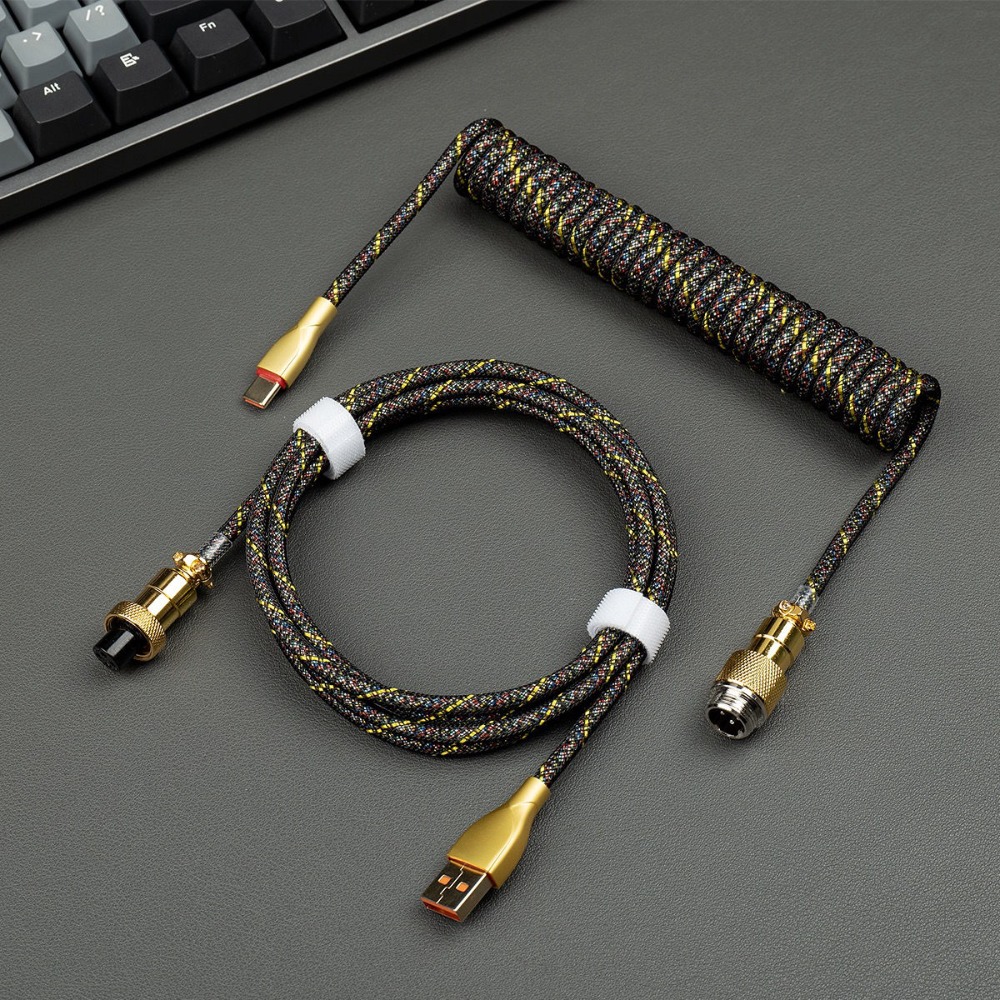 Câble Aviator plaqué or USB C  - Gaming Keyboard Magnetic Switches avis et prix