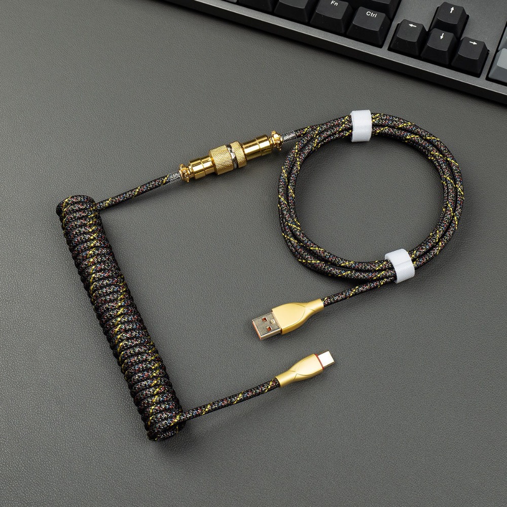 Câble Aviator plaqué or USB C  - Gaming Keyboard Magnetic Switches avis et prix