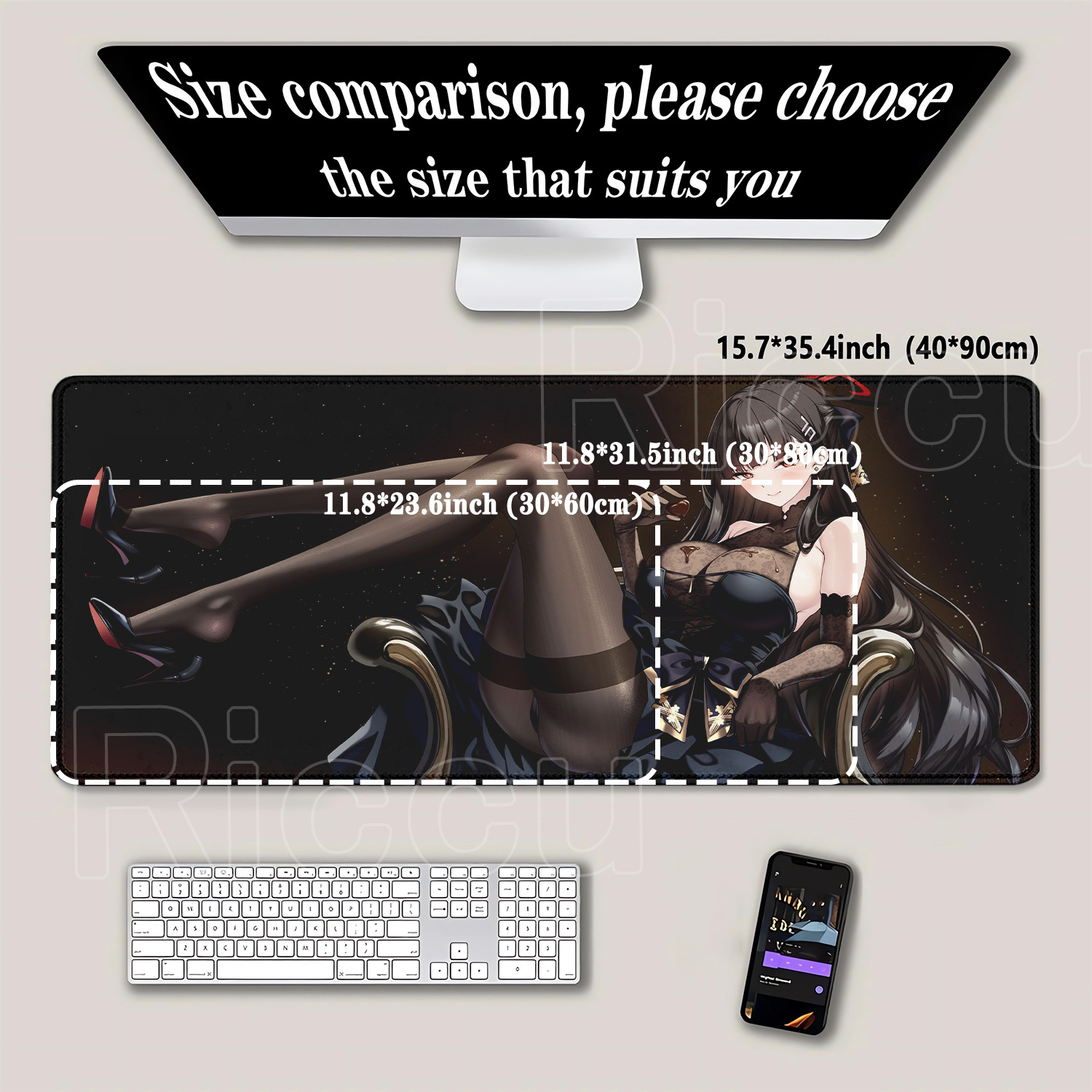 Tapis de souris kawaii pour fi - Gaming Keyboard Typewriter avis et prix