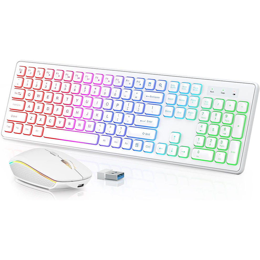 Clavier et souris sans fil rét - Gaming Keyboard That Is Quiet avis et prix