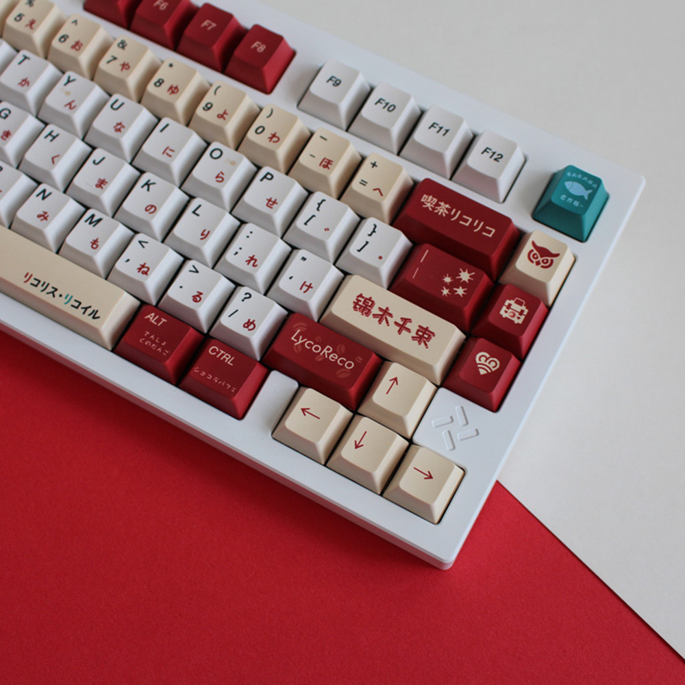 Lycoris Recoil Anime PBT Keyca - Gaming Keyboard Ergonomics avis et prix